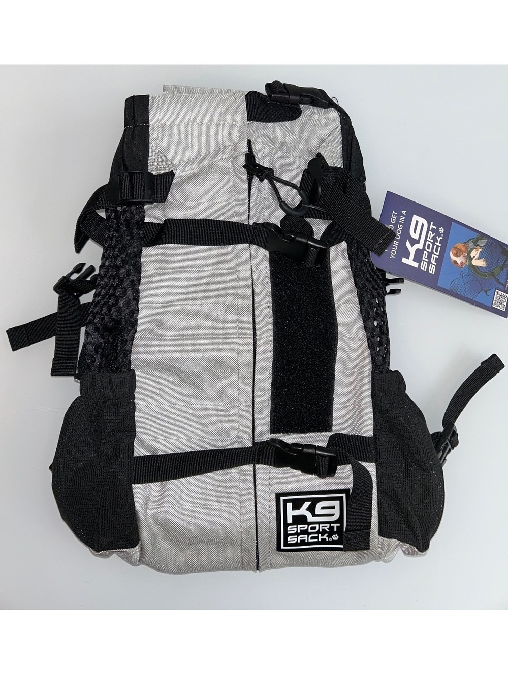 K9 Sport Sack The Original Backpack Dog Carrier Gray